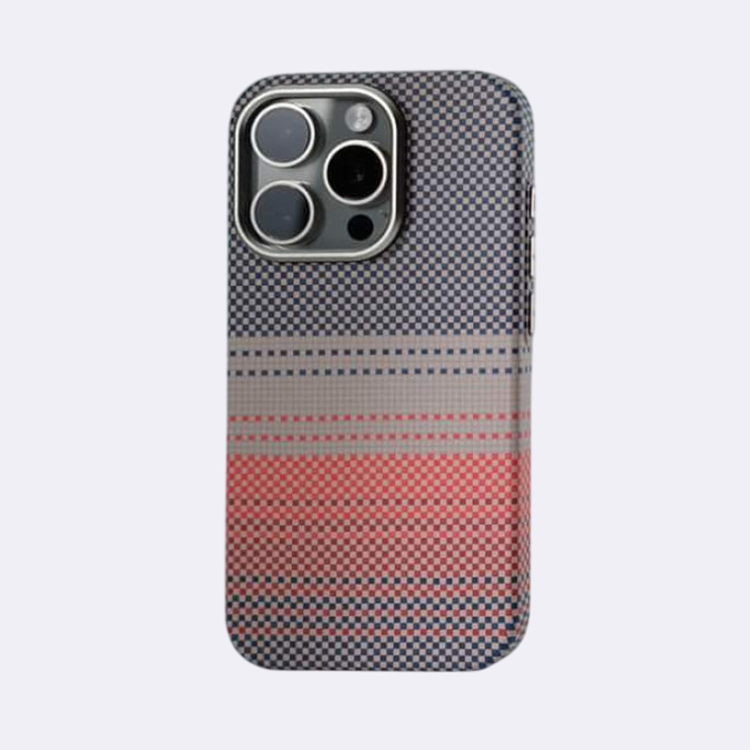 Coque Fine Magsafe à Texture Fibre de Carbone