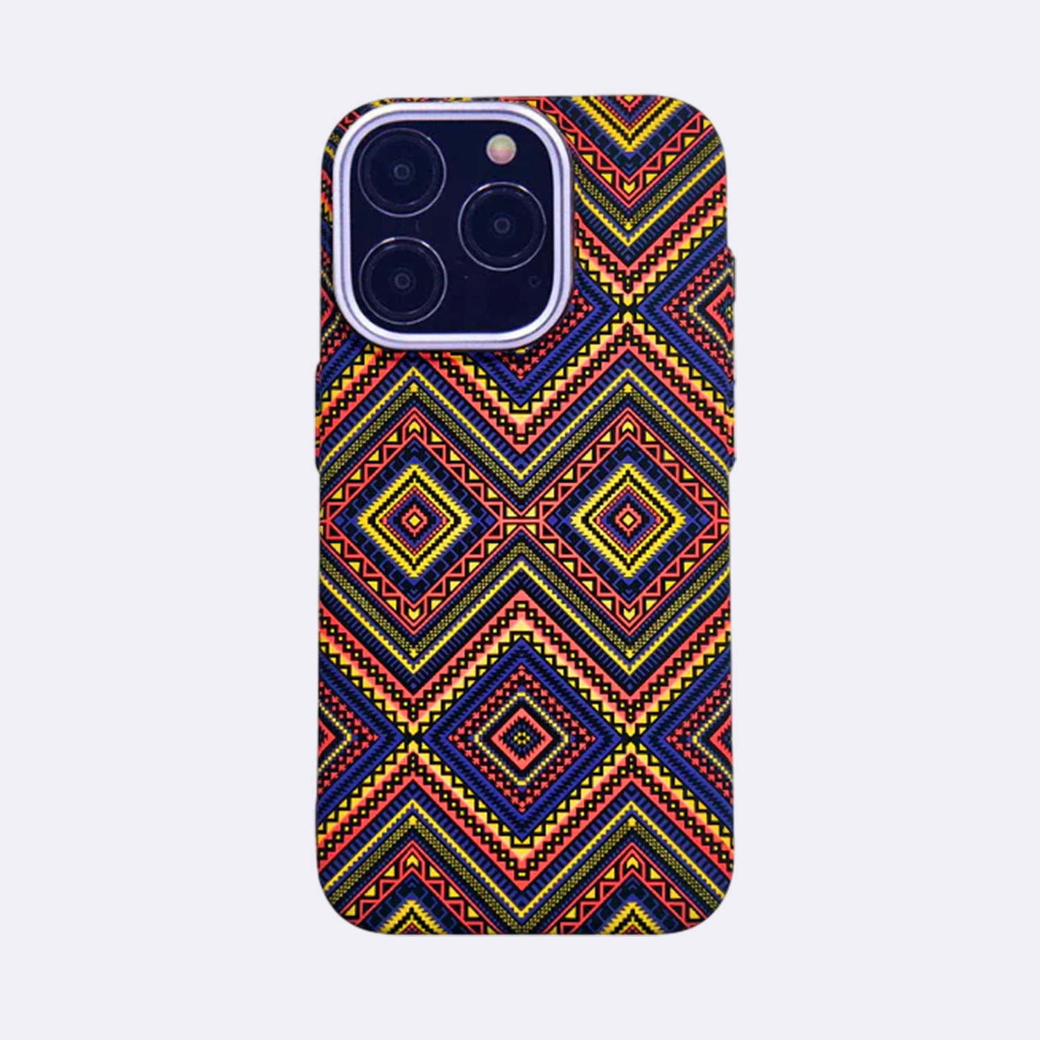 Coque iPhone Rétro MagSafe à Texture Kevlar Luminescente